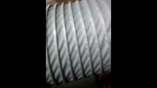 Hitzebeständiger spiralförmiger Luftheizkanal, flexibles Abgasrohr